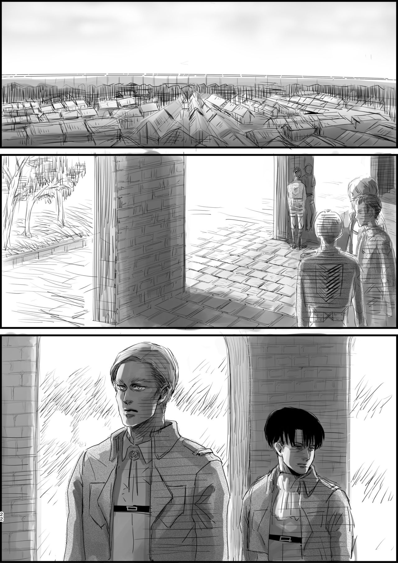 (第14回壁外調査博) [潮流 (しおみ)] 毒薬 (進撃の巨人) [中国翻訳]