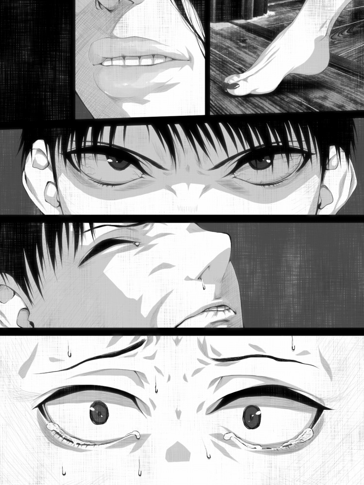 [はいぱーどろっぷきっく (ぢぃ)] 洒落にならないエロい話/僕と八尺様