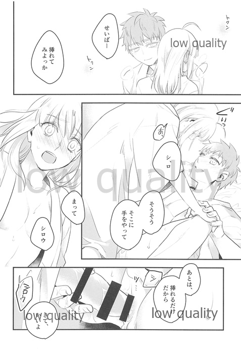 (C92) [あたまお花畑 (尾玉)] 私は貴方が欲しい。 (Fate/stay night)