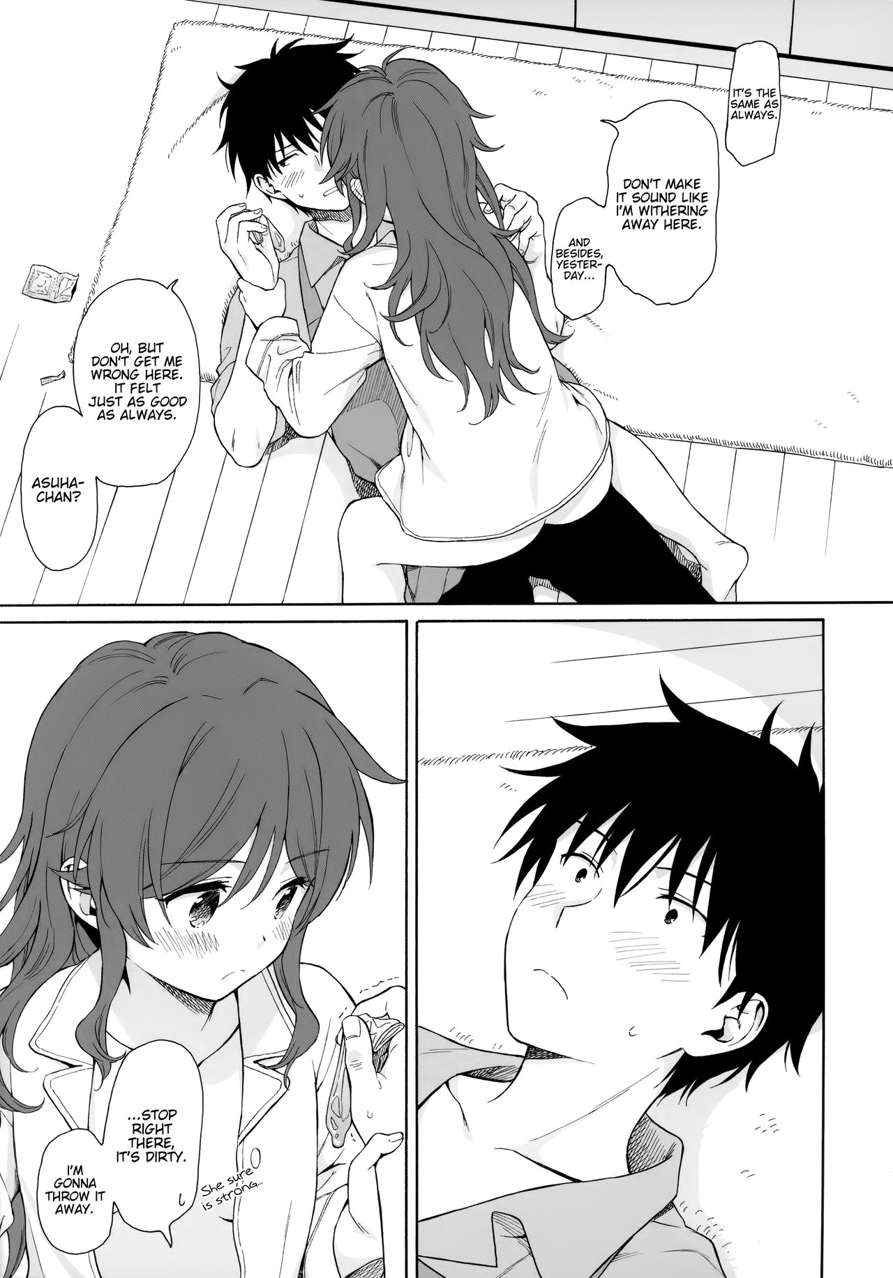 (C96) [不可不可 (関谷あさみ)] LIVINGROOM (クオリディア・コード) [英訳]