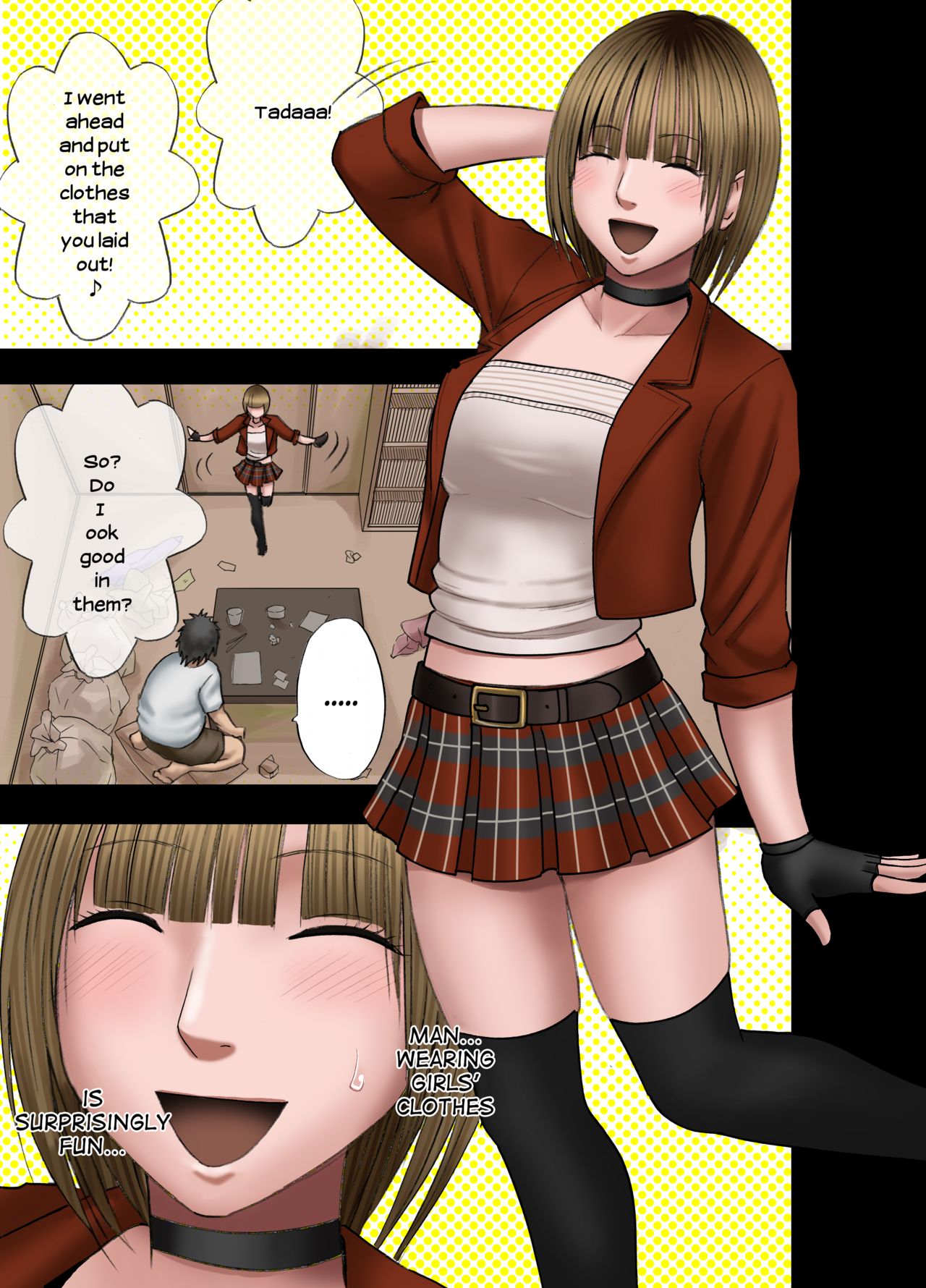 [クリムゾン] ヴァージンチェンジ 女体覚醒 第2話 [英訳]