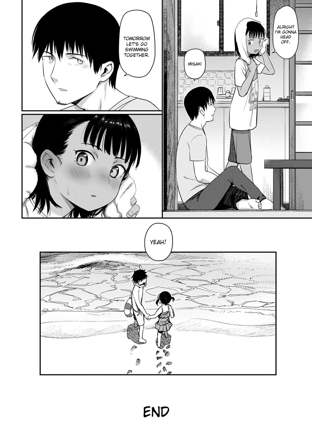 [シャモナベ] 潮風に吹かれたので (COMIC快楽天 2020年6月号) [英訳] [無修正]