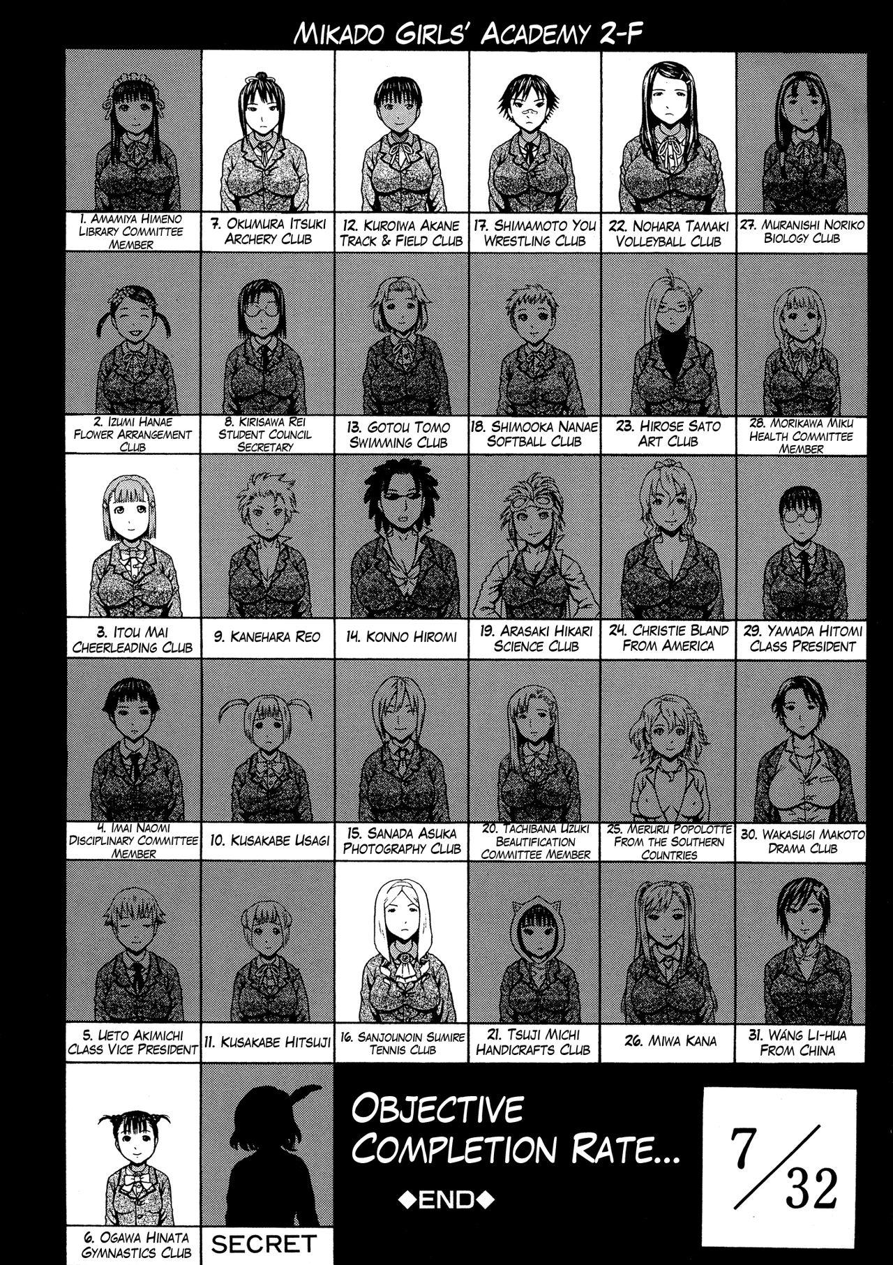 [蛇光院三郎] 2年F組全員性交 [英訳]