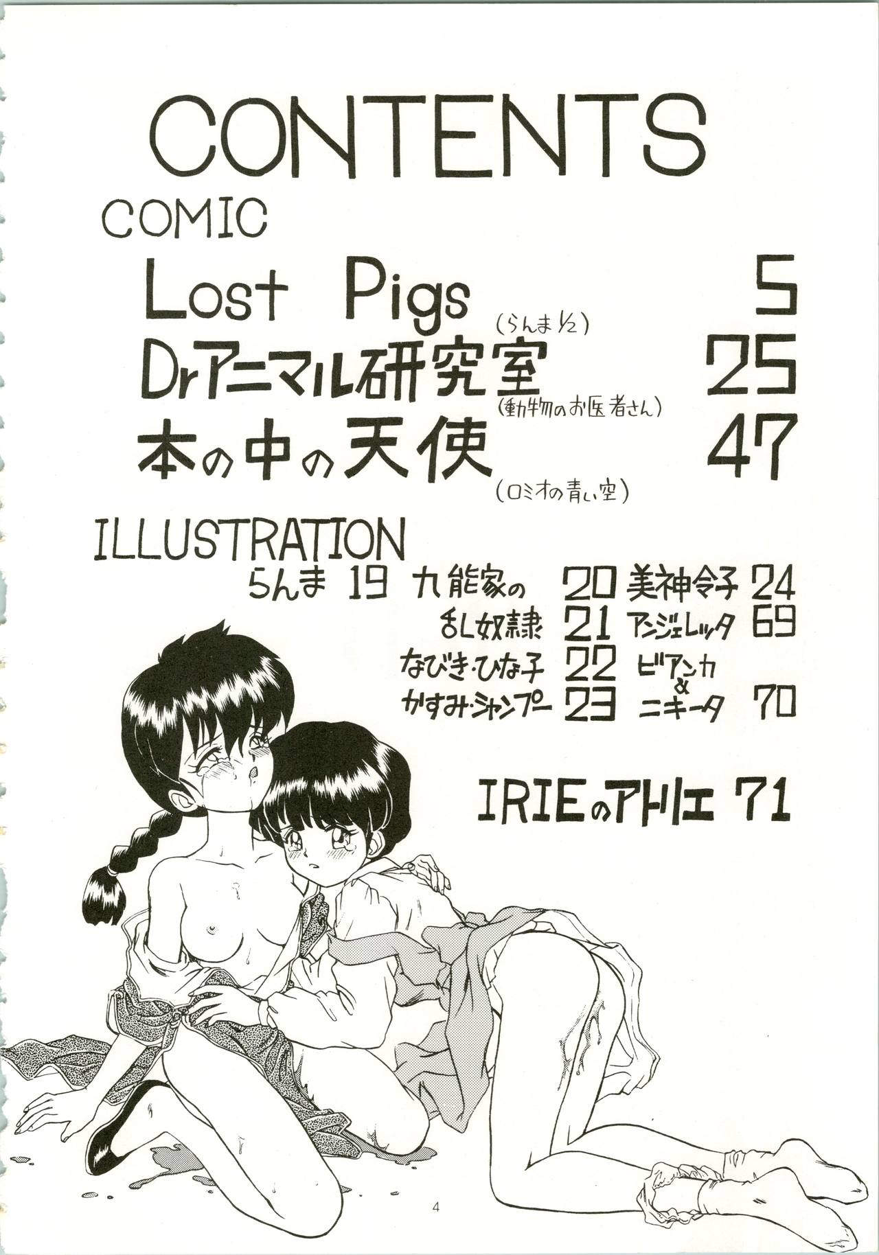 (C53) [RAT TAIL (IRIE YAMAZAKI)] IRIE FILE RED (らんま 1/2、ロミオの青い空)