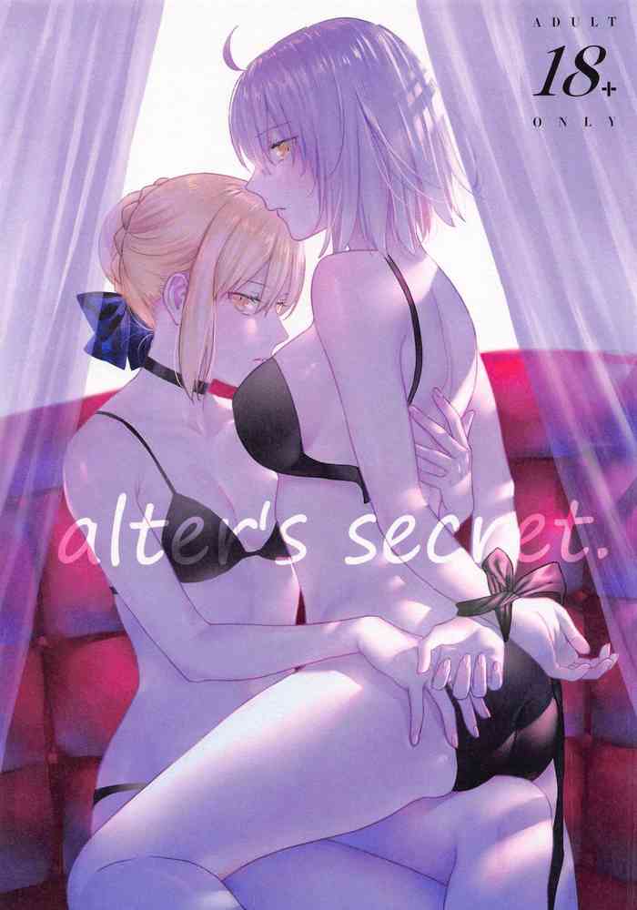 [金瞳少女 (nipi)] alter's secret. (Fate/Grand Order) [英訳]