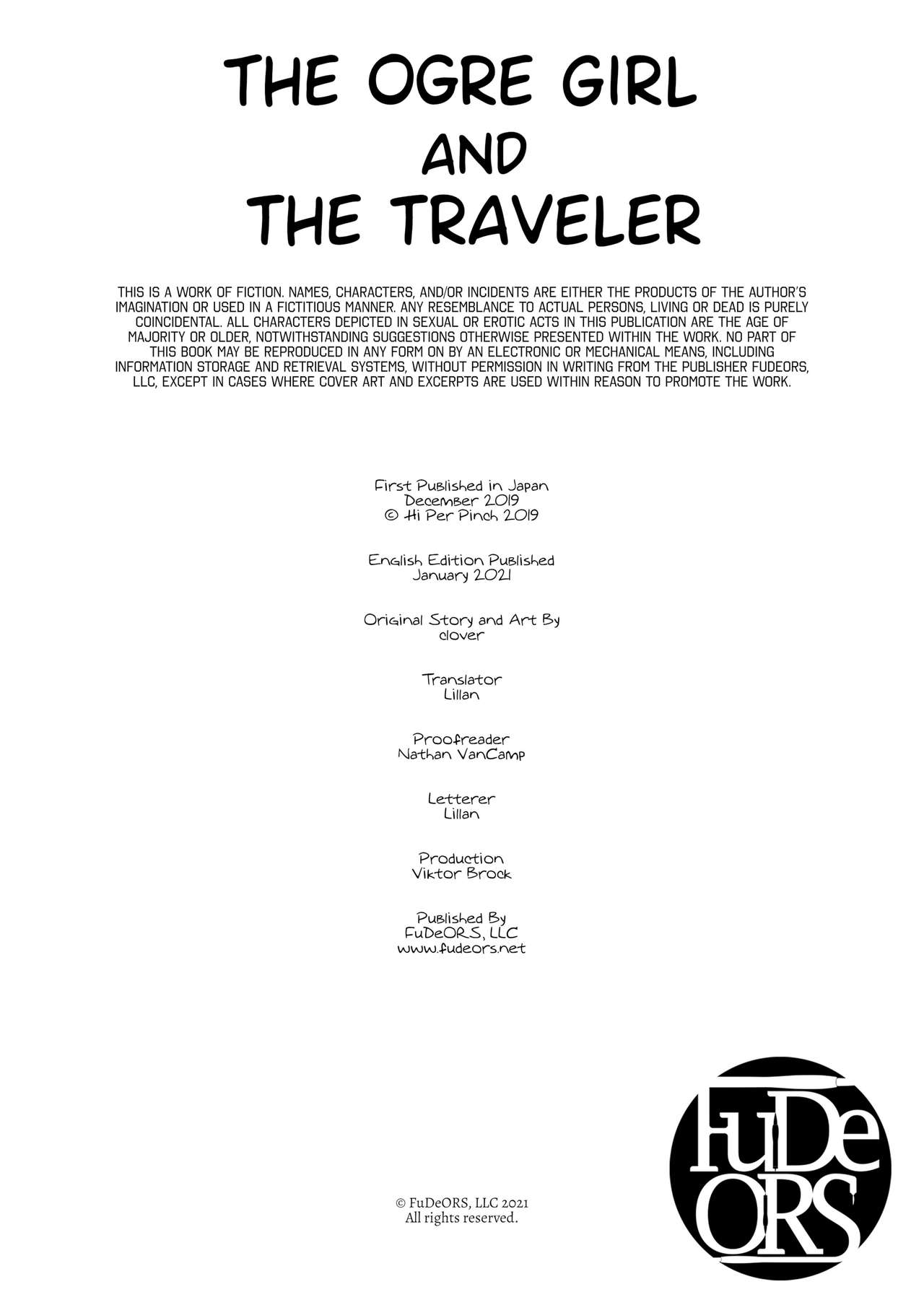 [ハイパーピンチ (clover)] 鬼娘と旅人 [英訳] [無修正] [DL版]