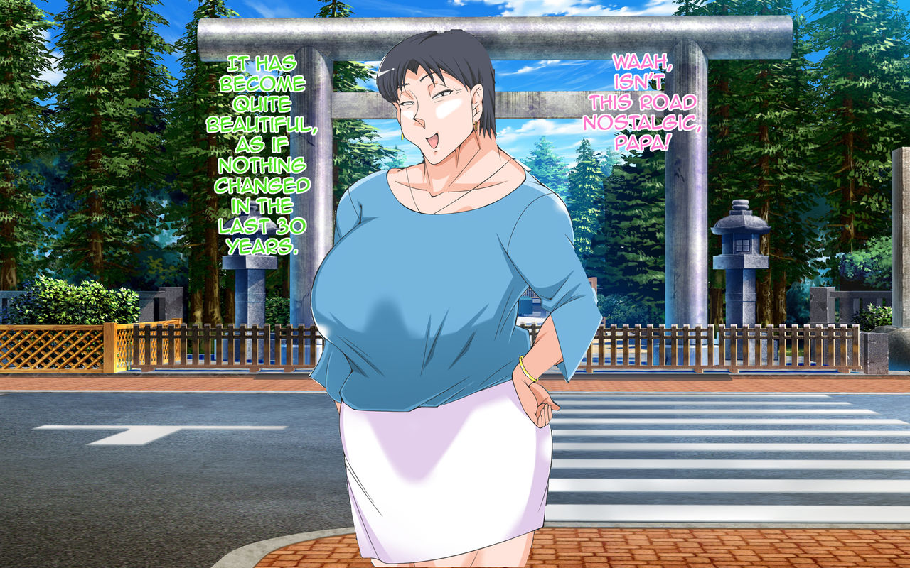 [morrow] ゲリラ豪雨のせいで母ちゃんと宿で一泊するハメになった話。 [英訳]
