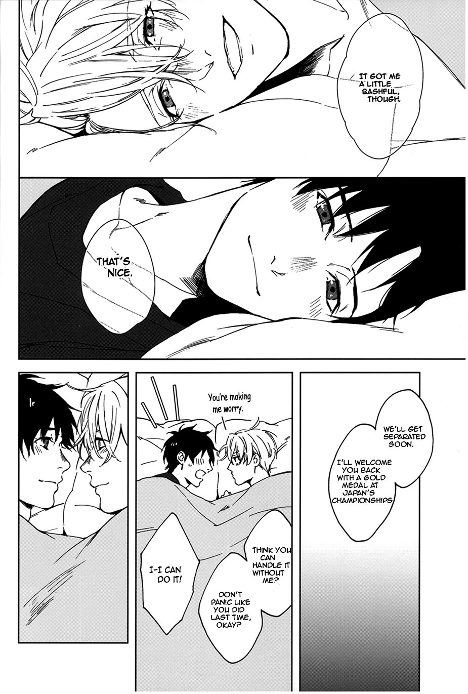 (C91) [OJmomo (yoshi)] Seascape (ユーリ!!! on ICE) [英訳]