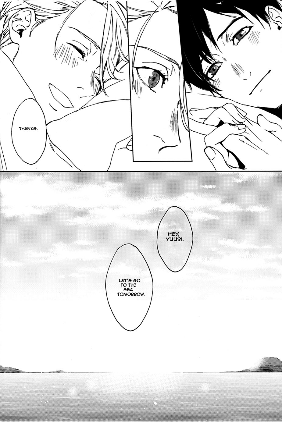 (C91) [OJmomo (yoshi)] Seascape (ユーリ!!! on ICE) [英訳]