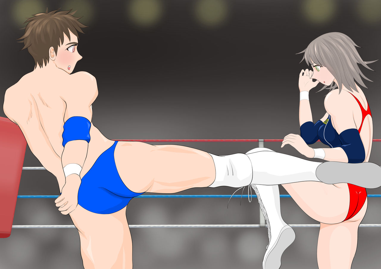 [ジュン] 逆リョナ高校プロレス部1〜あざとかわいい女子vs純情男子〜