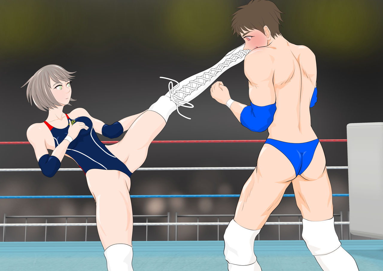 [ジュン] 逆リョナ高校プロレス部1〜あざとかわいい女子vs純情男子〜