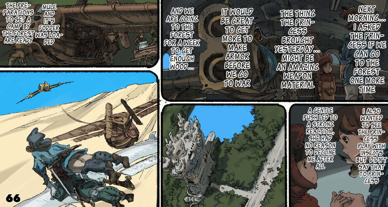 [鈴木土下座衛門] 蟲愛ずる姫君 4 (風の谷のナウシカ) [英訳]