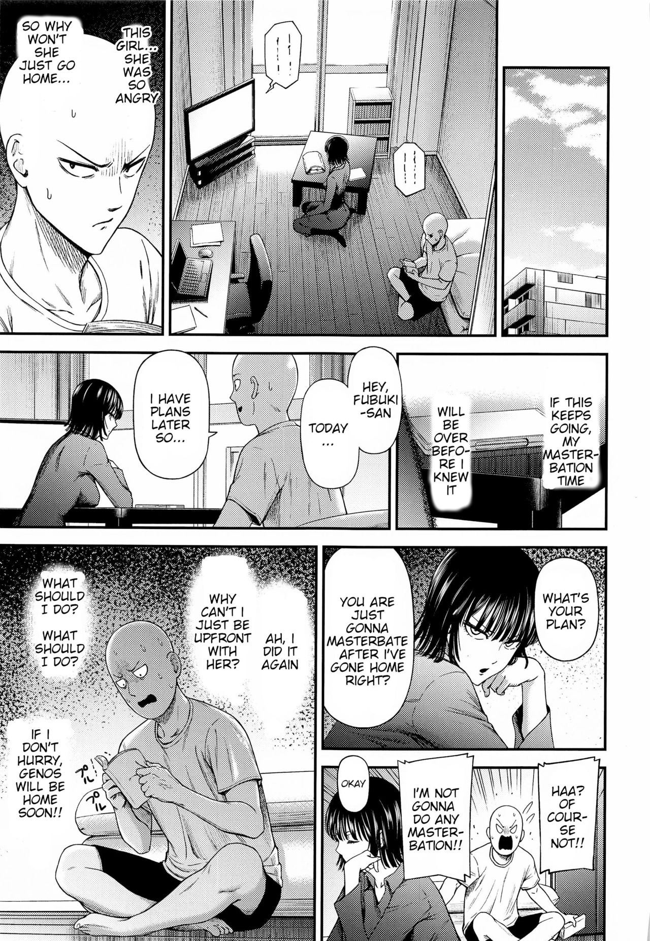 [にょろ？にょろ造 (清炭ハリケーン)] ONE-HURRICANE 6.5 (ワンパンマン) [英訳]