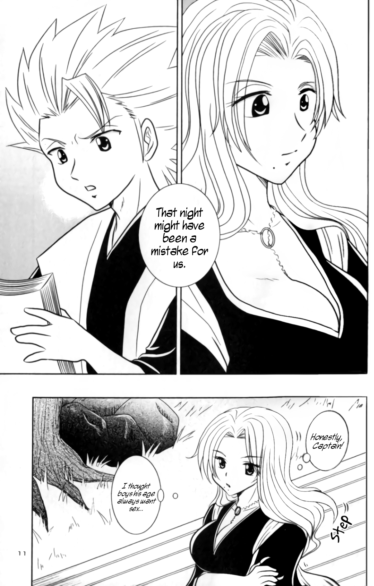 (C71) [亀の子 (亀井香里)] 冷たく輝く月の下で (ブリーチ) [英訳]