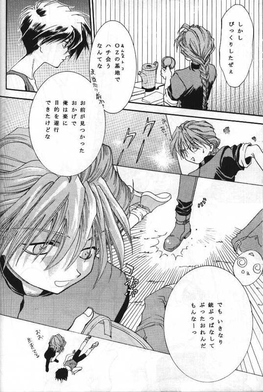 [MELT DOWN (冬凪れく, 極楽院櫻子)] TERRORIST テロリスト (ガンダムW)