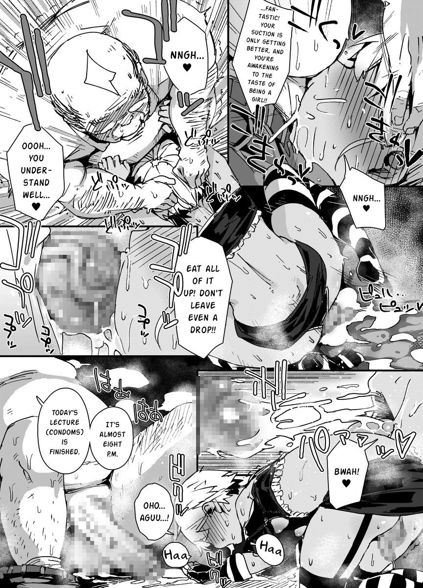 [PLATONiCA (にょるべえ)] 天才男の娘と家庭教師おじさんと催眠術(仮) [英訳]