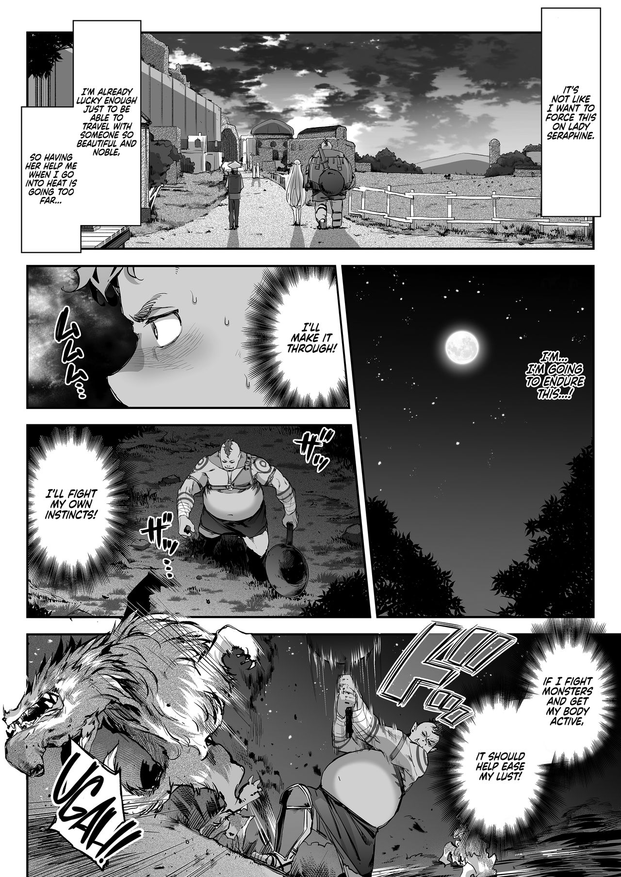 [一ノ瀬ランド] 淫らなエルフさんはオークくんがお好き [英訳] [DL版]