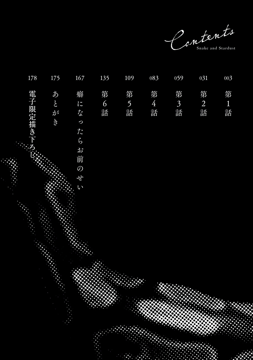 [秋生ちゃけ] 蛇と星屑 [中国翻訳] [DL版]
