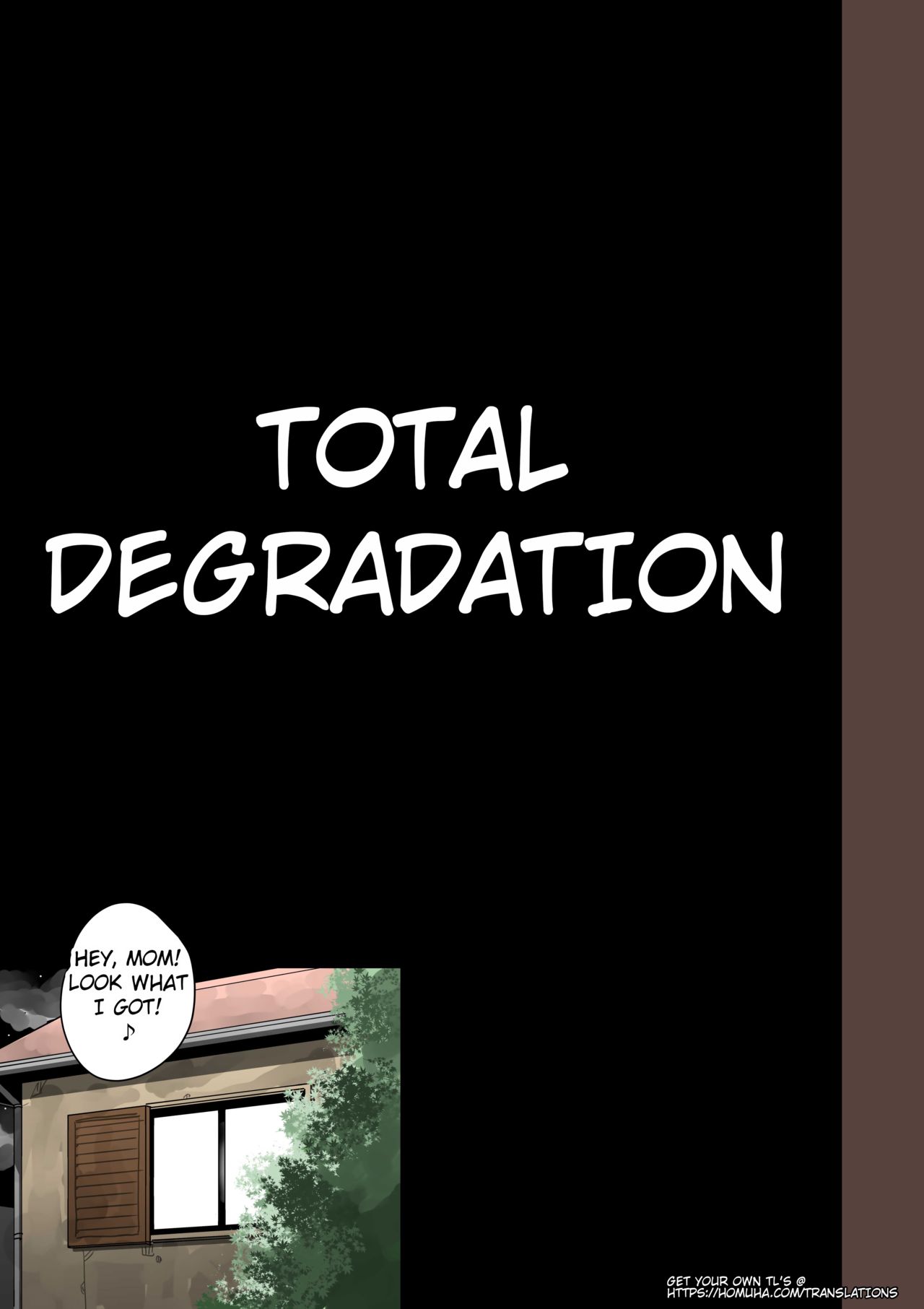 [華フック] 全員失格・母親のメス豚セックス調教記録 [英訳]