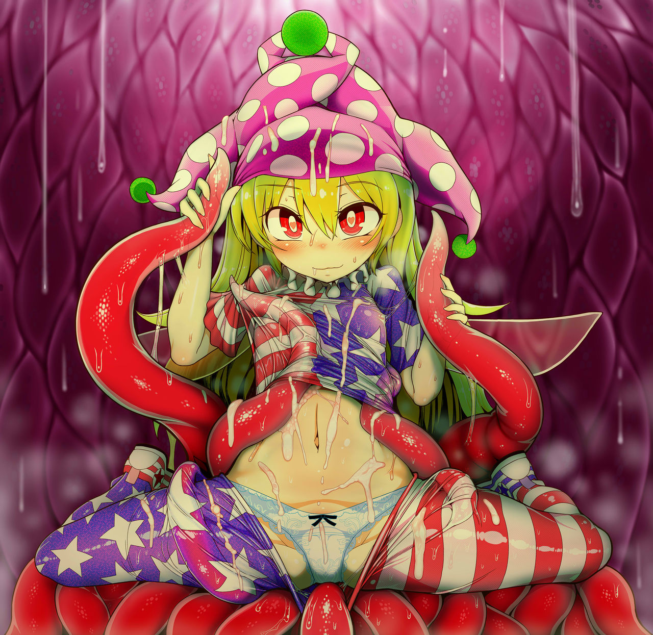 [やし屋 (YASSY)] 地獄の触手攻め (東方Project) [DL版]