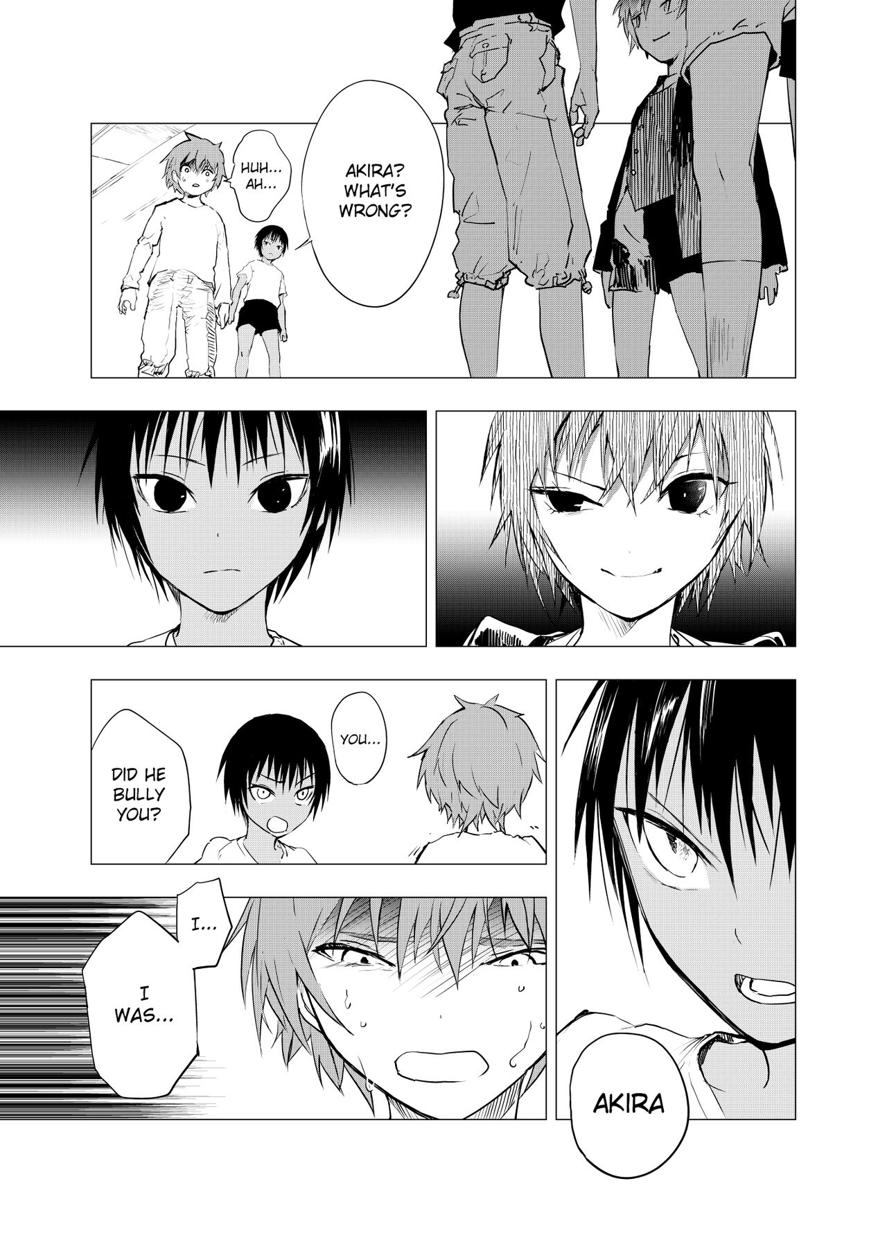 [ショタ漫画屋さん (orukoa)] 田舎の受け少年と都会の攻め少年のエロ漫画 【4話】 [英訳] [DL版]