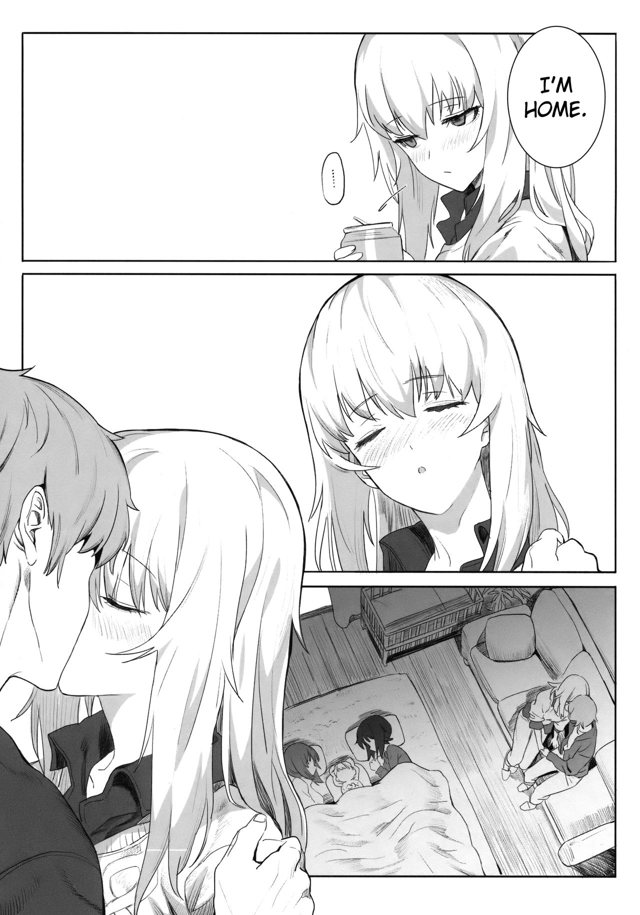 (C92) [SHIOHAMA (反骨MAX)] ERIKA (ガールズ&パンツァー) [英訳] [無修正]