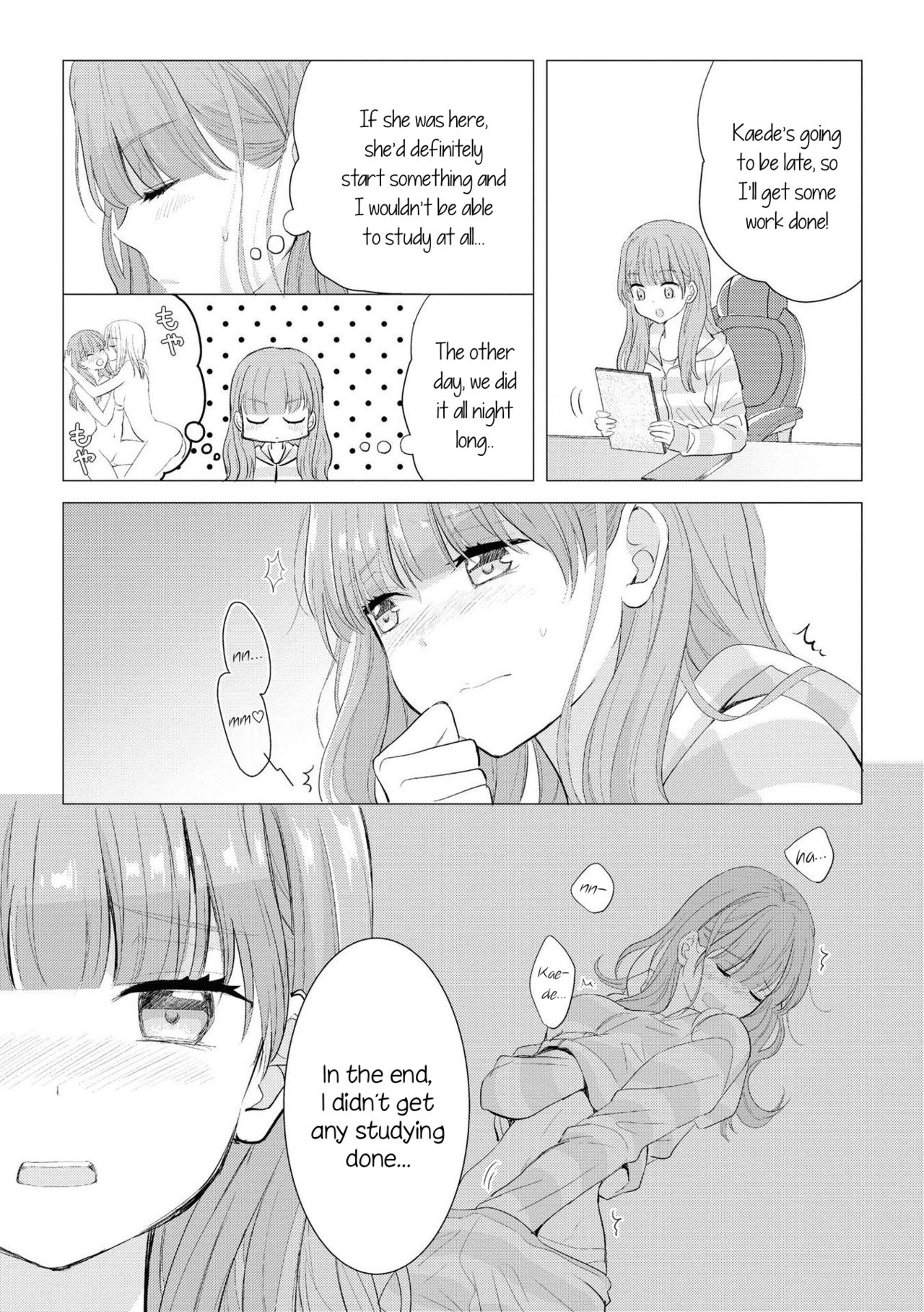 [コダマナオコ] はじめてのどうせいせいかつ (いちゃらぶしかない百合アンソロジーコミック2) [英訳] [DL版]