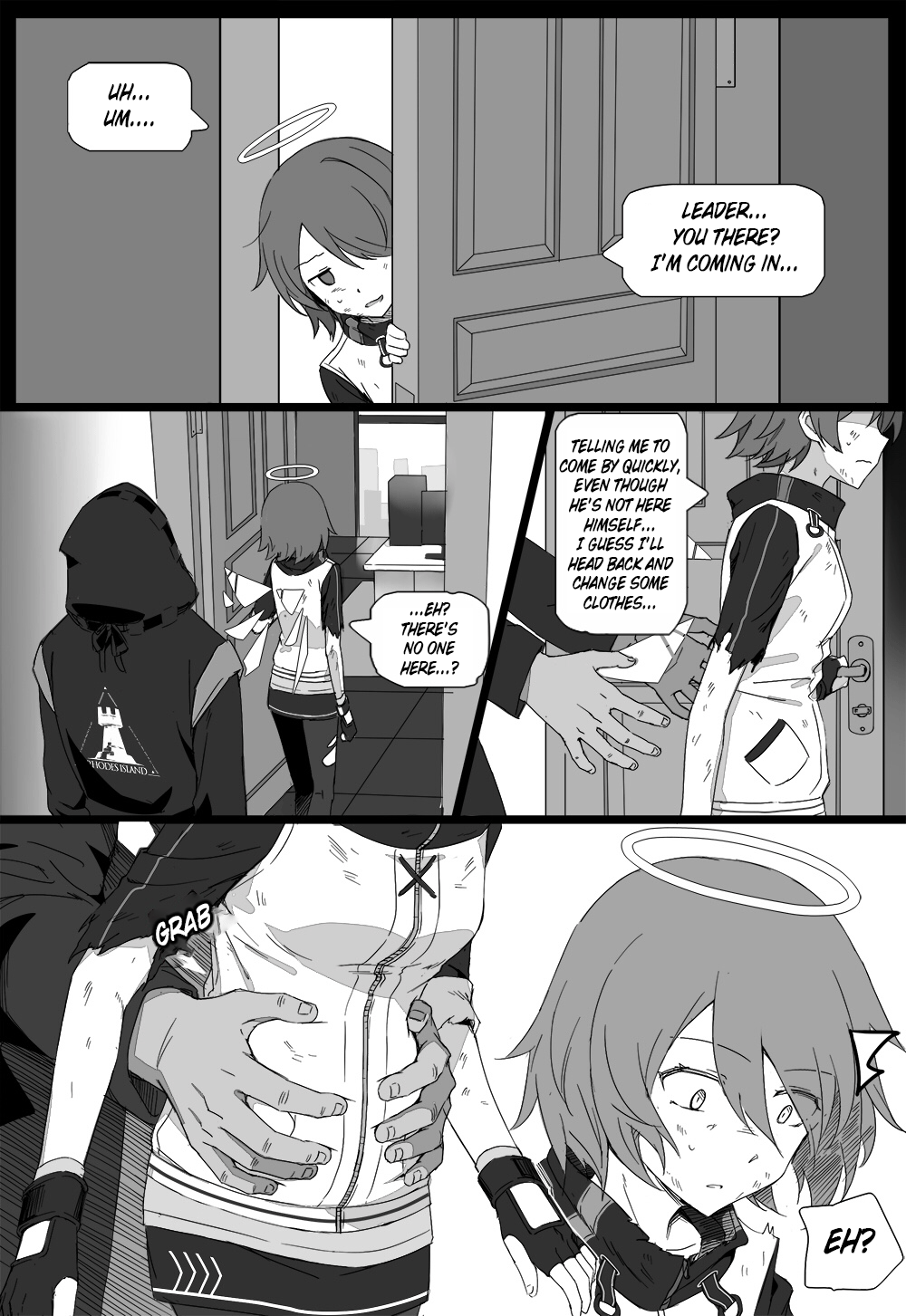 [kataokasan] 无能狂怒 pg 23-34 (明日方舟) [英訳]