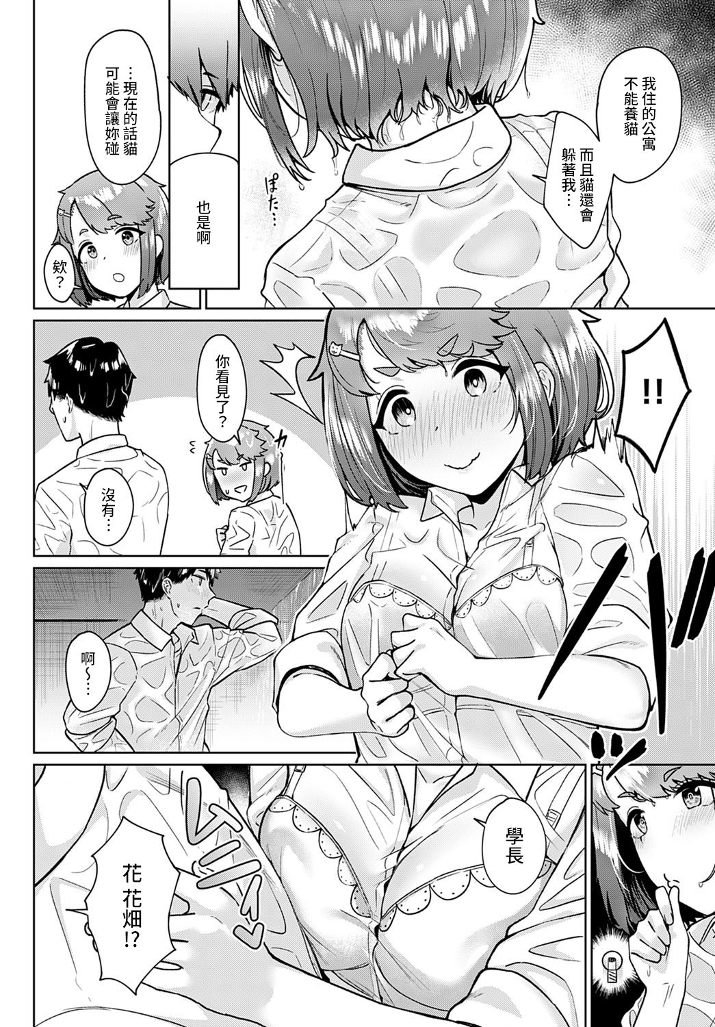 [仲尾ハム] 猫のち雨宿り (COMIC アンスリウム 2021年4月号) [中国翻訳] [DL版]