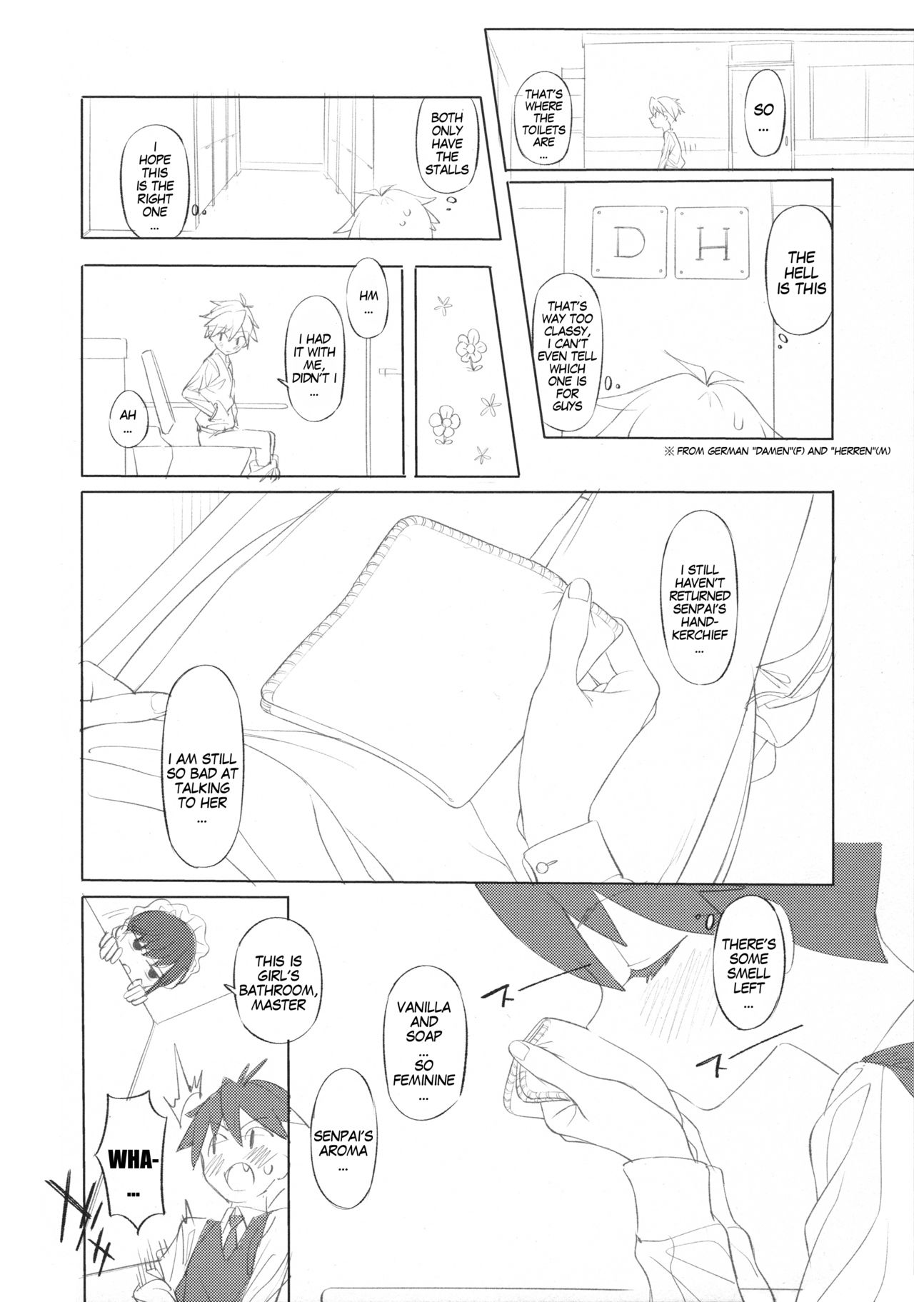 (C95) [zero戦 (xxzero)] メイドな先輩 準備号 [英訳] [無修正]
