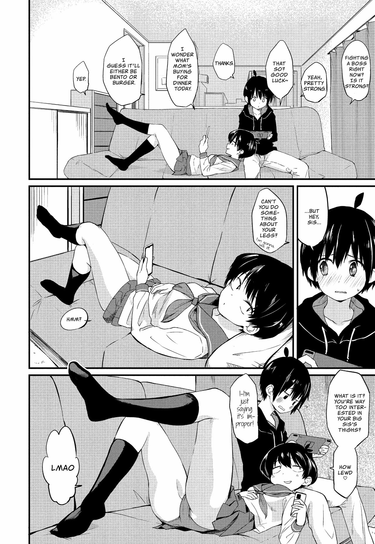 [橙織ゆぶね] 気まぐれお姉ちゃん (COMIC ペンギンクラブ 2021年5月号) [英訳] [無修正] [DL版]