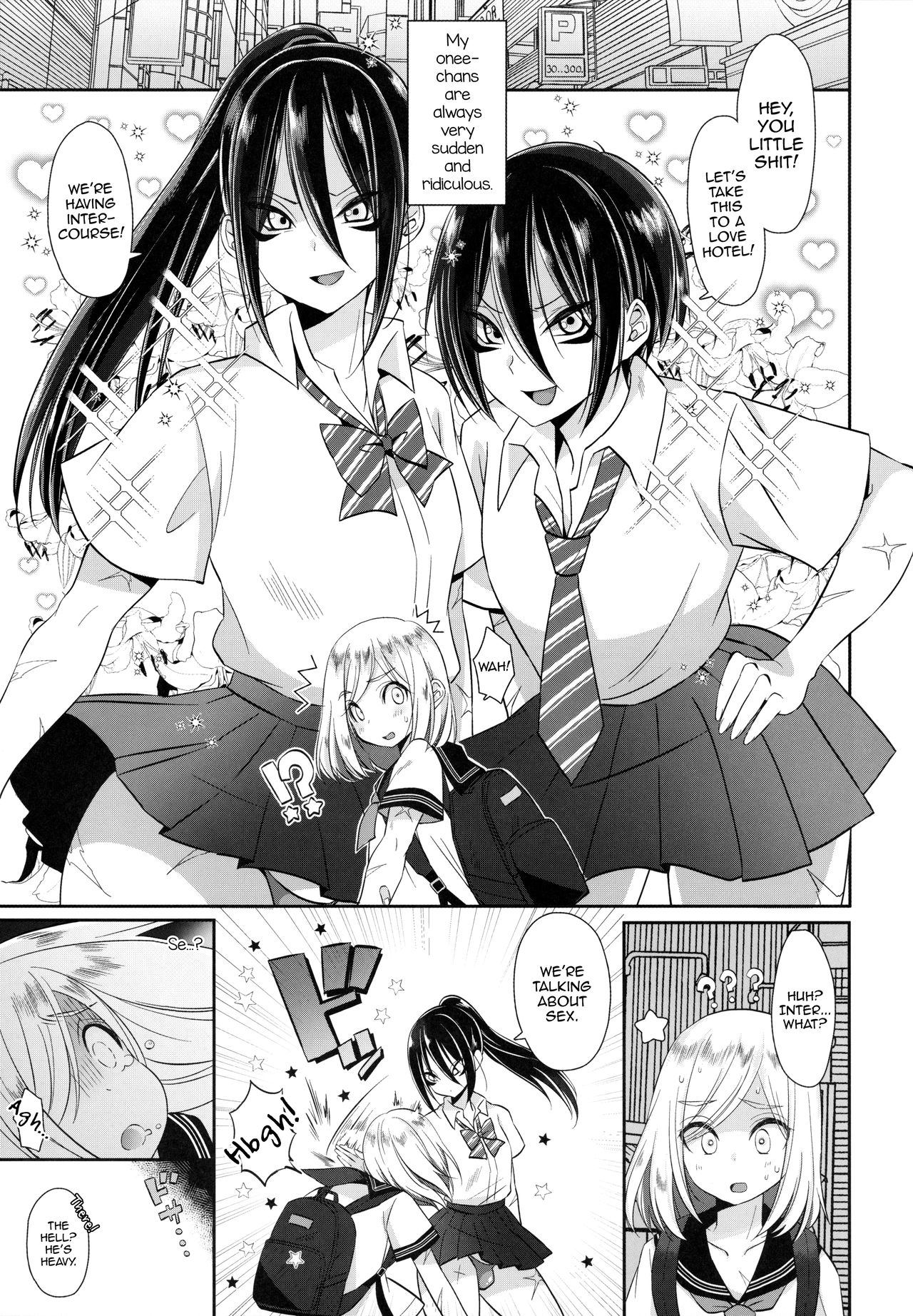 (ふたけっと15.5) [Bassroom (ながのりら)] おねえちゃん♂には敵わないっ ワンパンマン (ワンパンマン) [英訳]