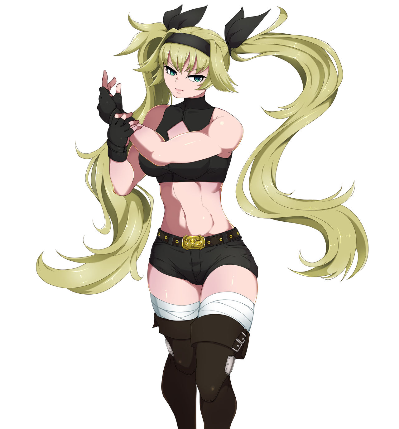 [そらにうむ] 【リョナ漫画】八剣六花vs夜野帷