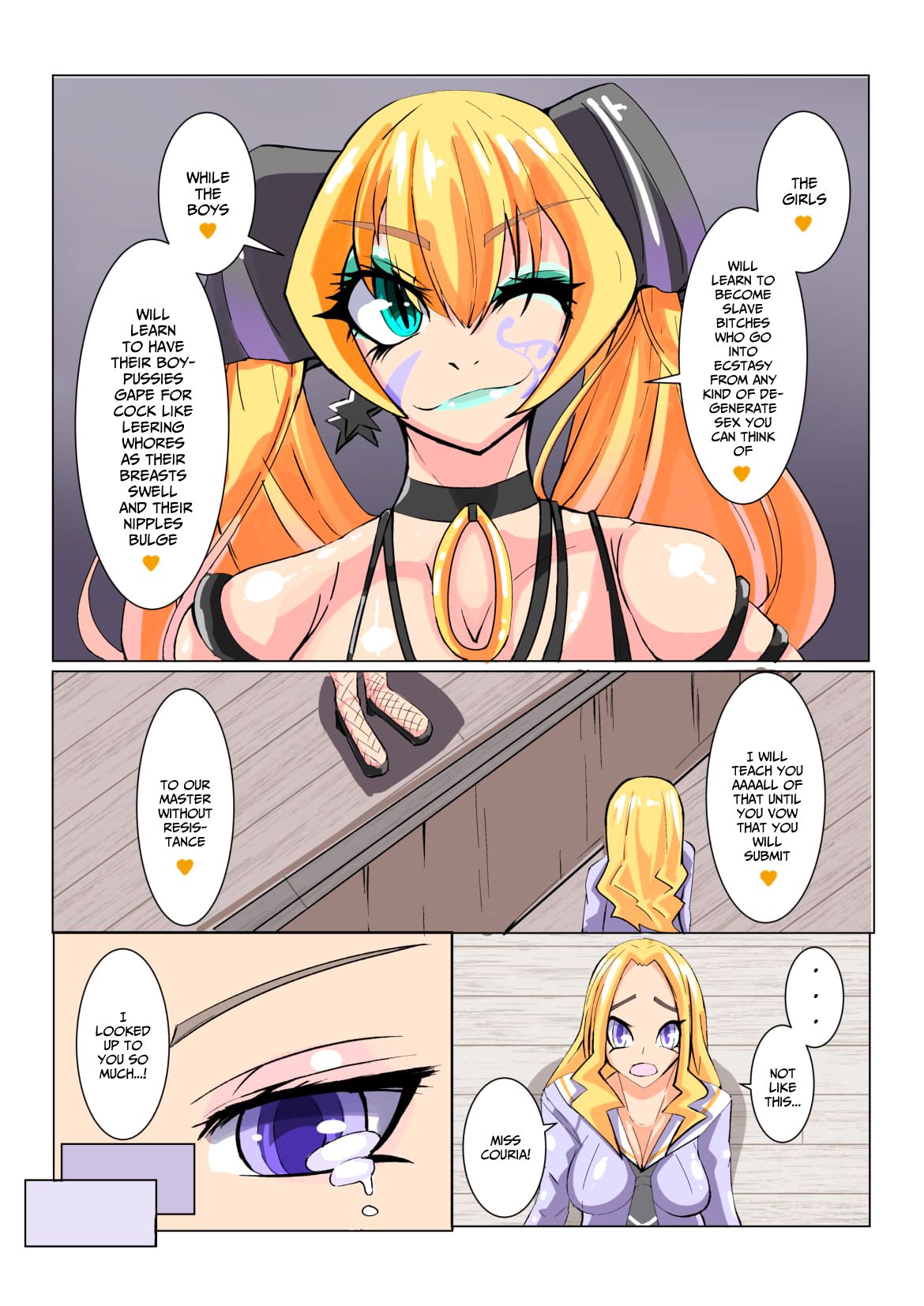 [hentaiworks (あるま)] ふたなり奴隷学園化計画No2 [英訳]