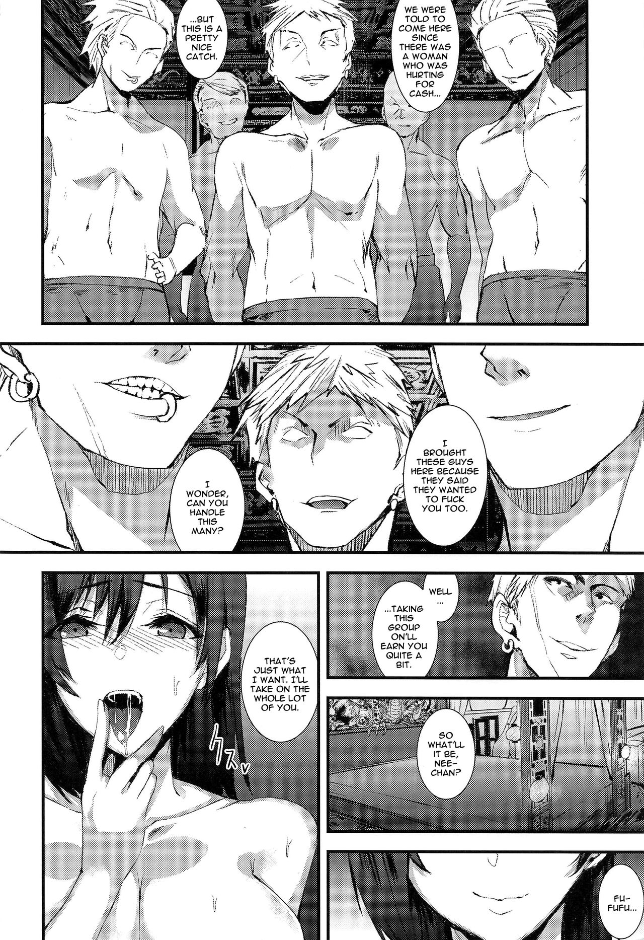 [sand (浅ひるゆう)] 娼婦ティファ (ファイナルファンタジーVII) [英訳]