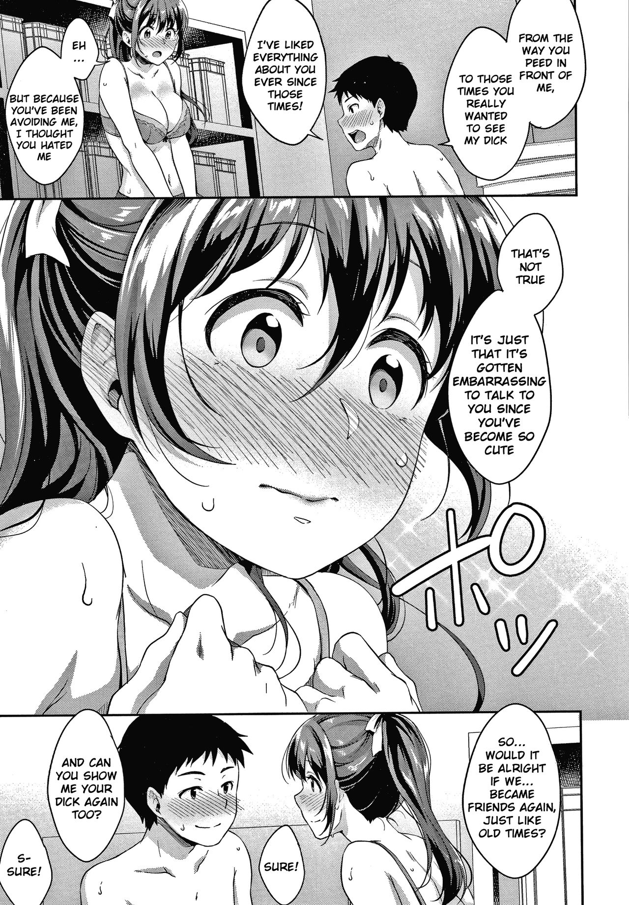 [メガねぃ] 思春期のお勉強 [英訳]