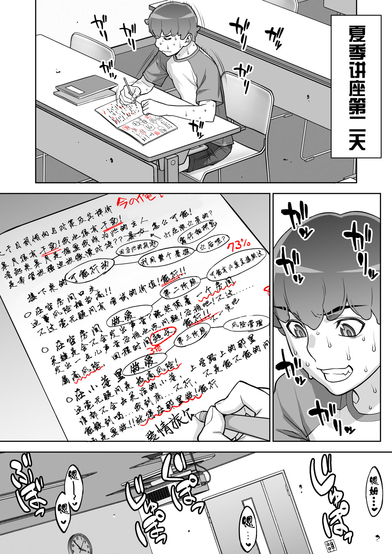 [STUDIOふあん (来鈍)] 委員長の催眠夏休み [中国翻訳]