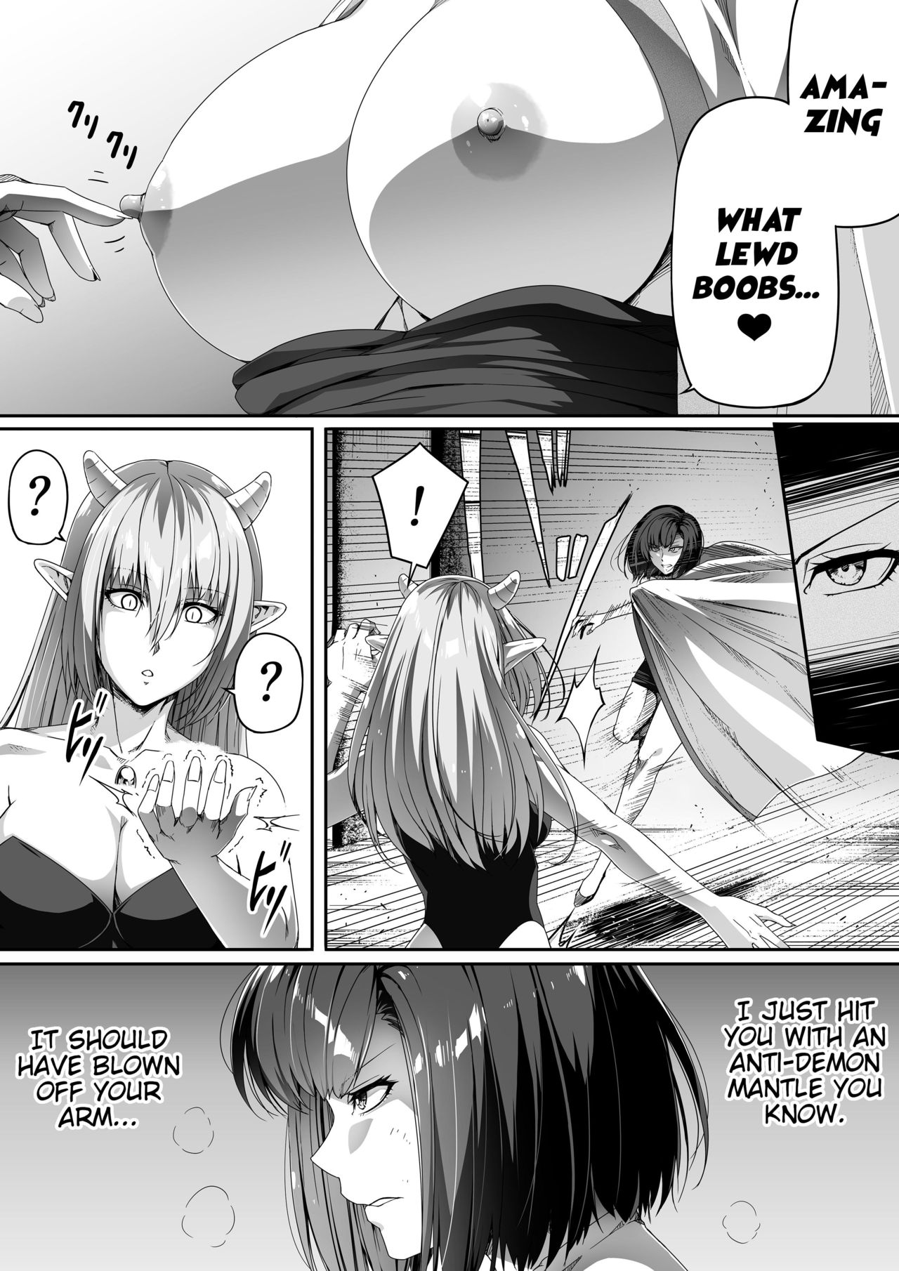 [Road=ロード=] 力あるサキュバスは性欲を満たしたいだけ。1 [英訳]