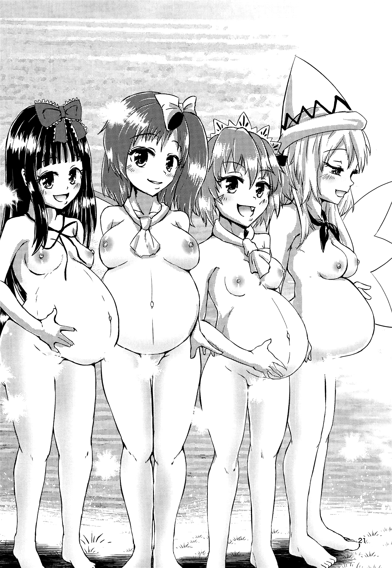 (C95) [ヒッツッツ (ひっつ)] 幻想郷エロ能力化異変V 妖精大乱交 (東方Project) [英訳]