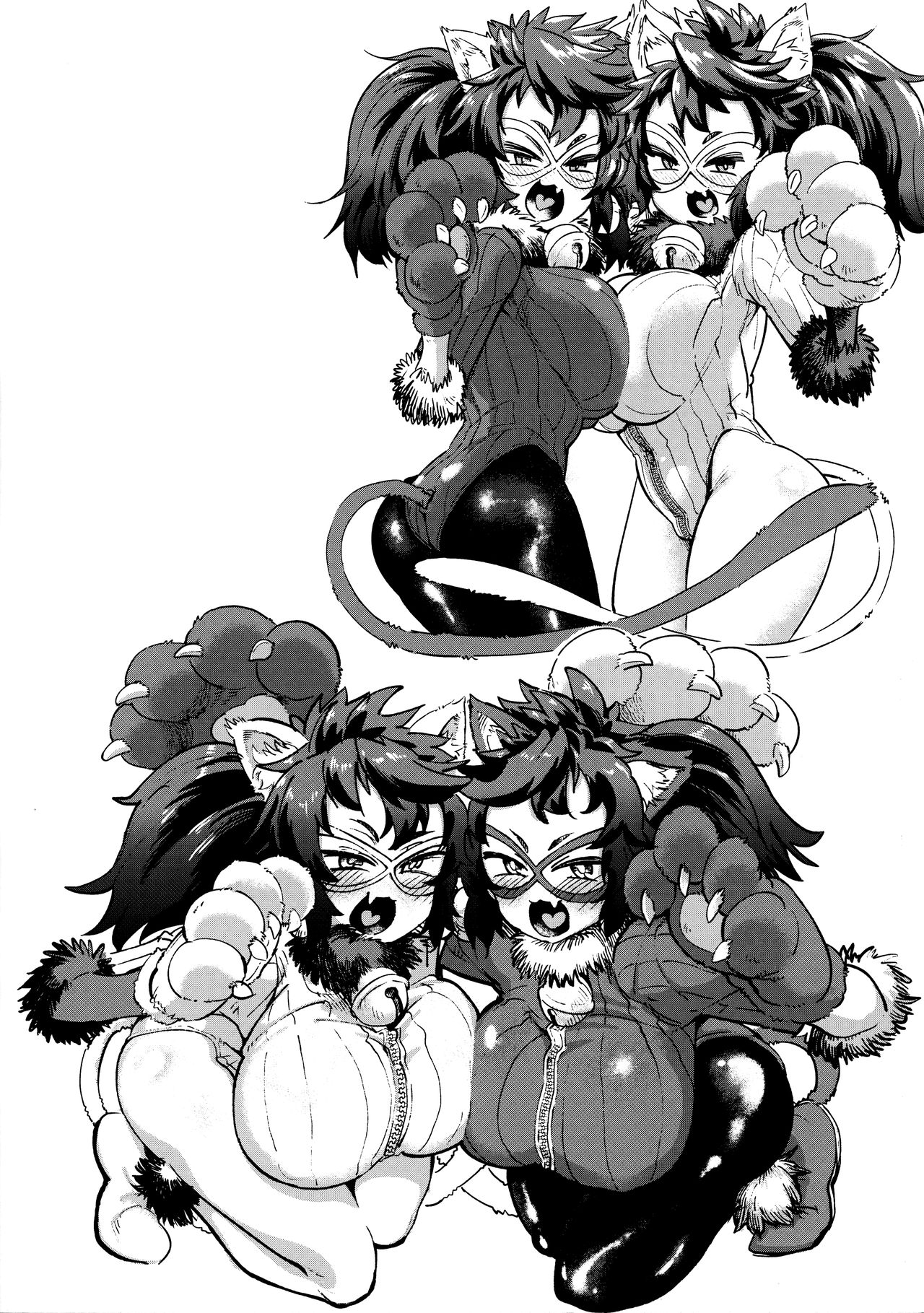 (C95) [肉体言語倶楽部 (デコ助)] にくだより2 (Fate Grand Order、ガールズ&パンツァー、ボンバーガール)