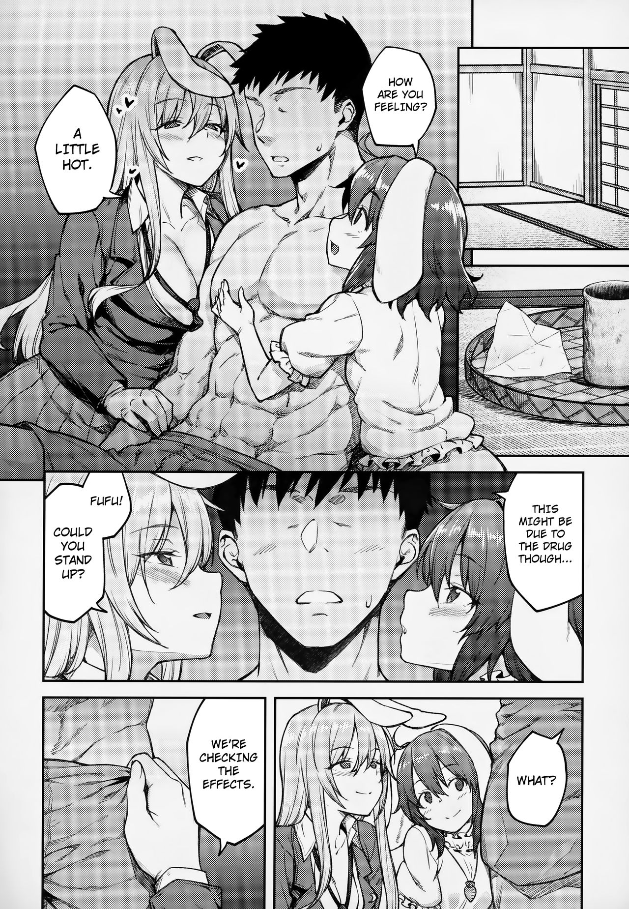 (例大祭16) [広十練習帖 (広弥)] ハツジョウウサギ (東方Project) [英訳]