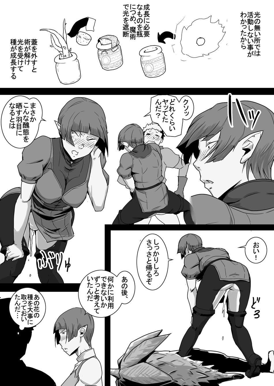 [Atelier-D] まだ題名のないファンタジー 地味なエルフと見習いの戦士 I-XIII[DL版]