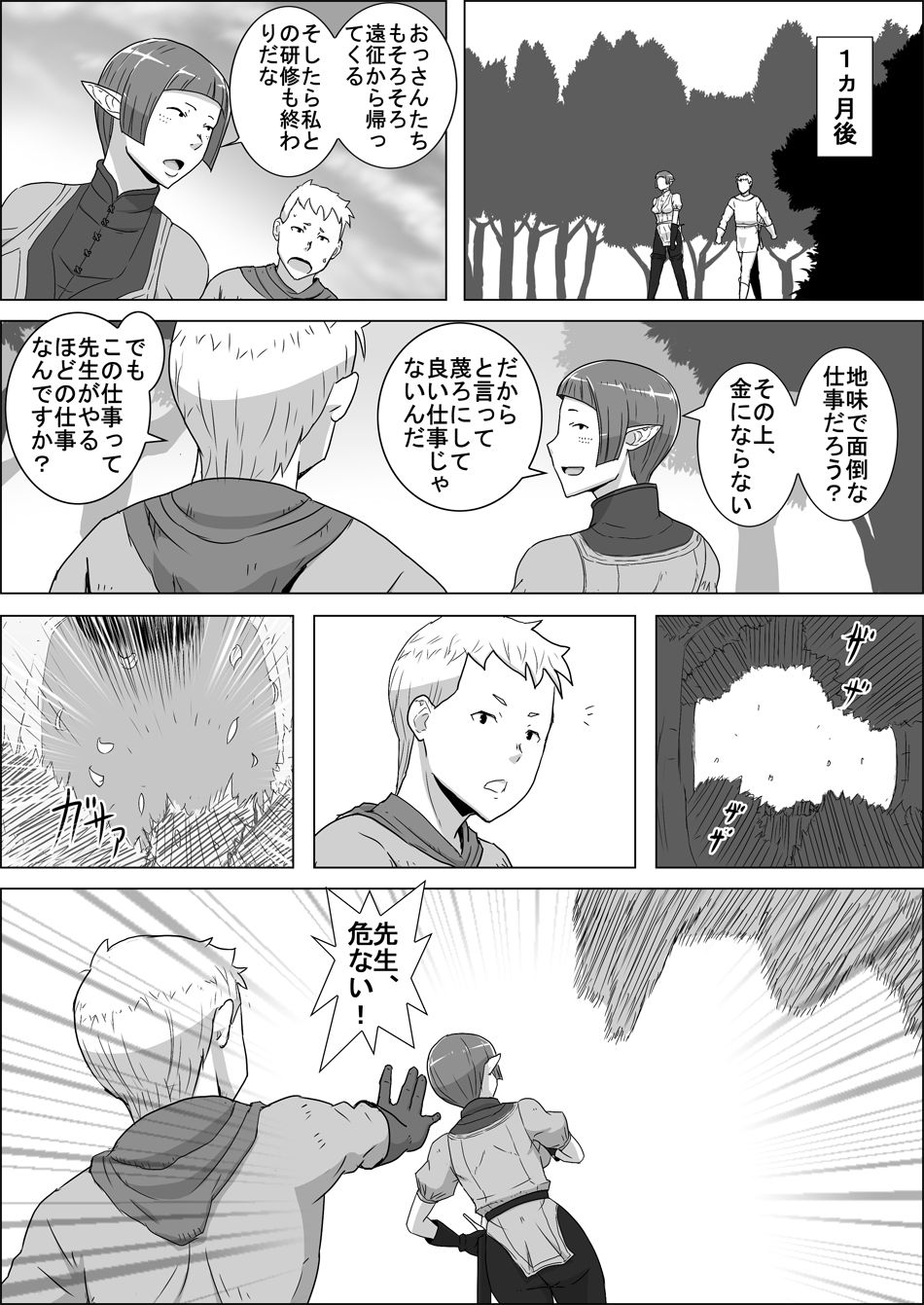[Atelier-D] まだ題名のないファンタジー 地味なエルフと見習いの戦士 I-XIII[DL版]