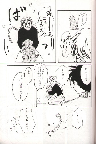 (C51) [りんご財団, 白河夜船連合 (彩葉みどり, 火紋ゆうき)] SNOW GARDEN (ガンダムW)