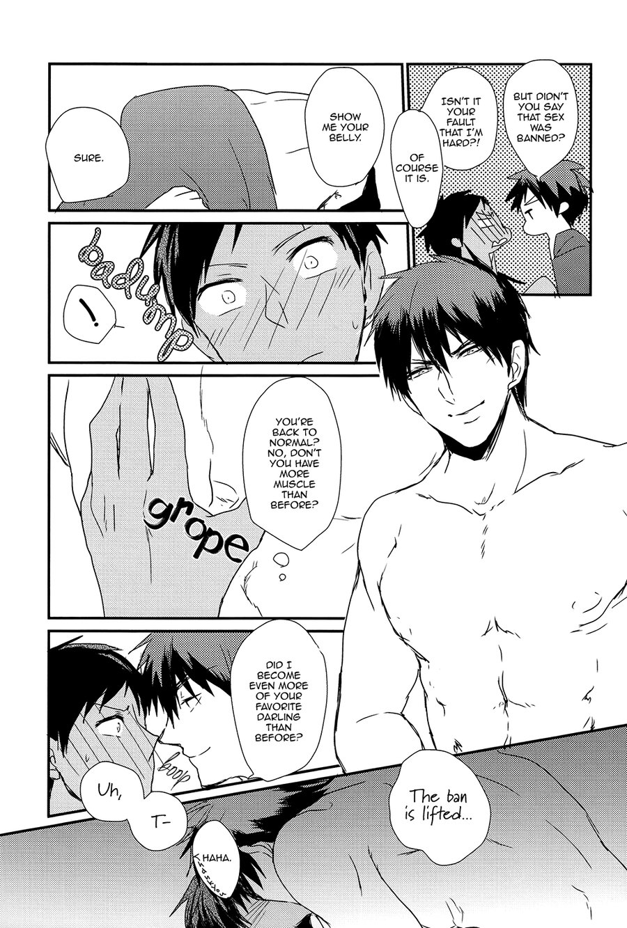 (SPARK8) [Lisky Girl (サヤコ)] いっぱいたべるきみがすき (黒子のバスケ) [英訳]