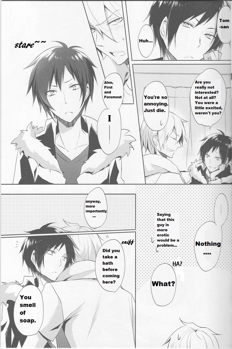 (C92) [no fate (ユズリハ)] シズちゃんの秘密を知っちゃった!? (デュラララ!!) [英訳]