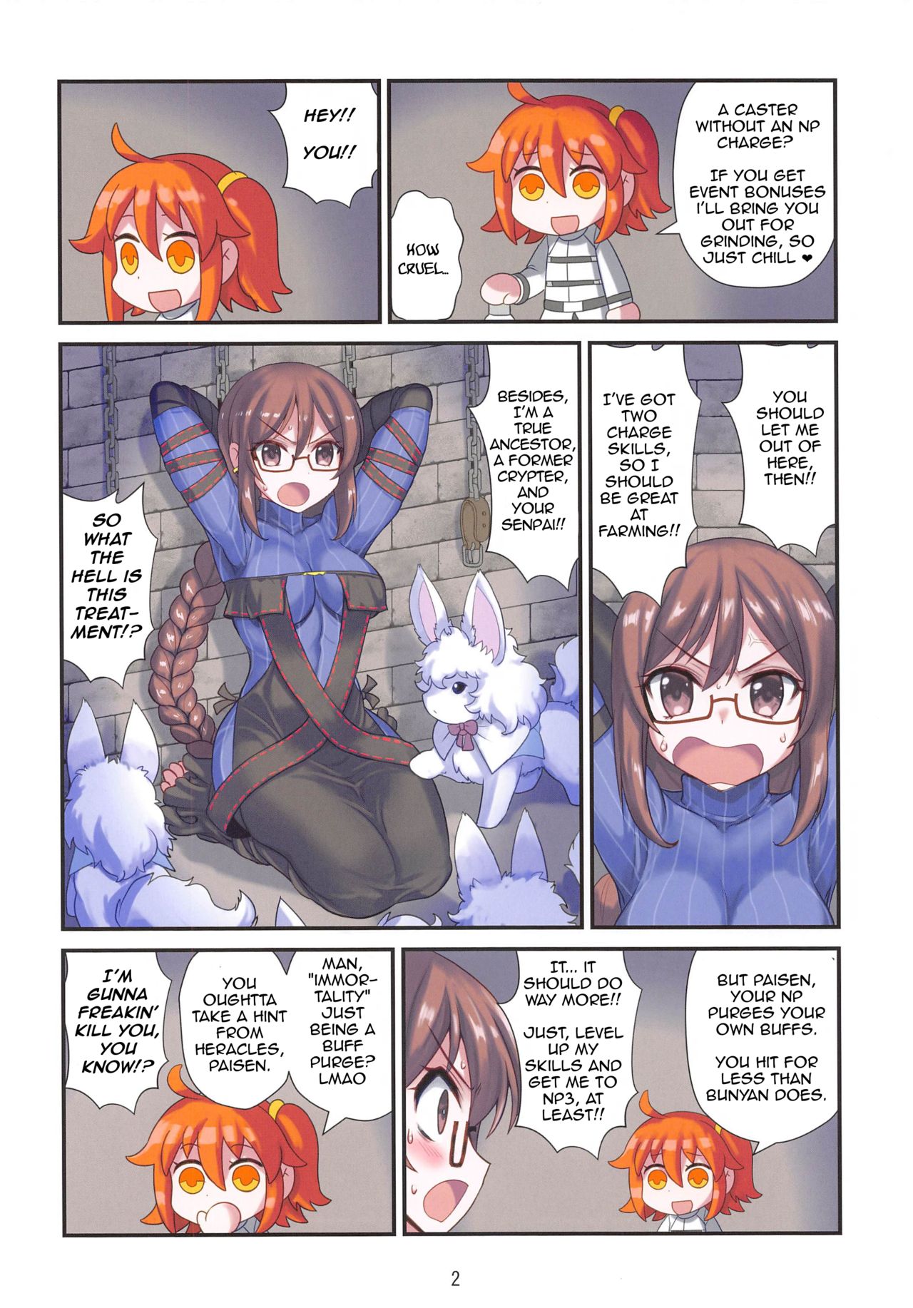 [雨樋座 (Moiky)] 虞美人先輩のカルデア地下虜囚生活 (Fate/Grand Order) [英訳]