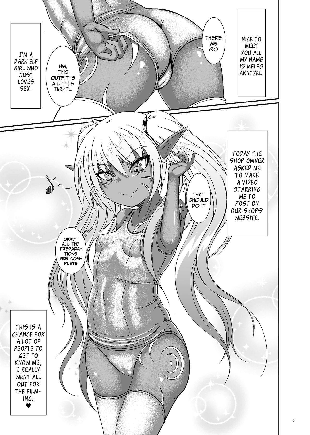[LS-Box (三ツ木鈴)] 淫乱娼婦メレスちゃん [英訳] [DL版]