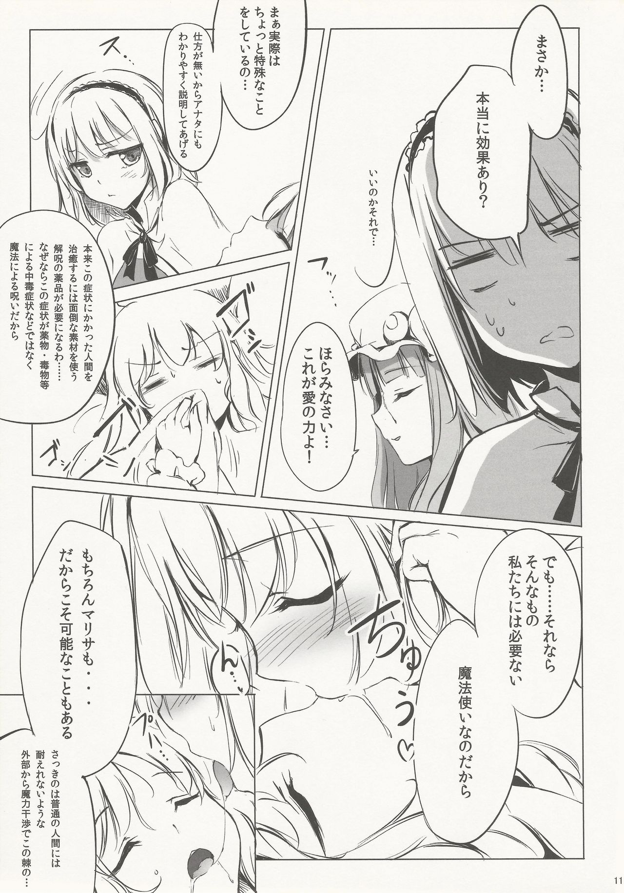 (C81) [劇毒少女 (ke-ta、日向、冬馬雪崩)] SLEEPING MAGE ‐魔法の森の眠り姫‐ 劇毒少女 Publication Number VII (東方Project)