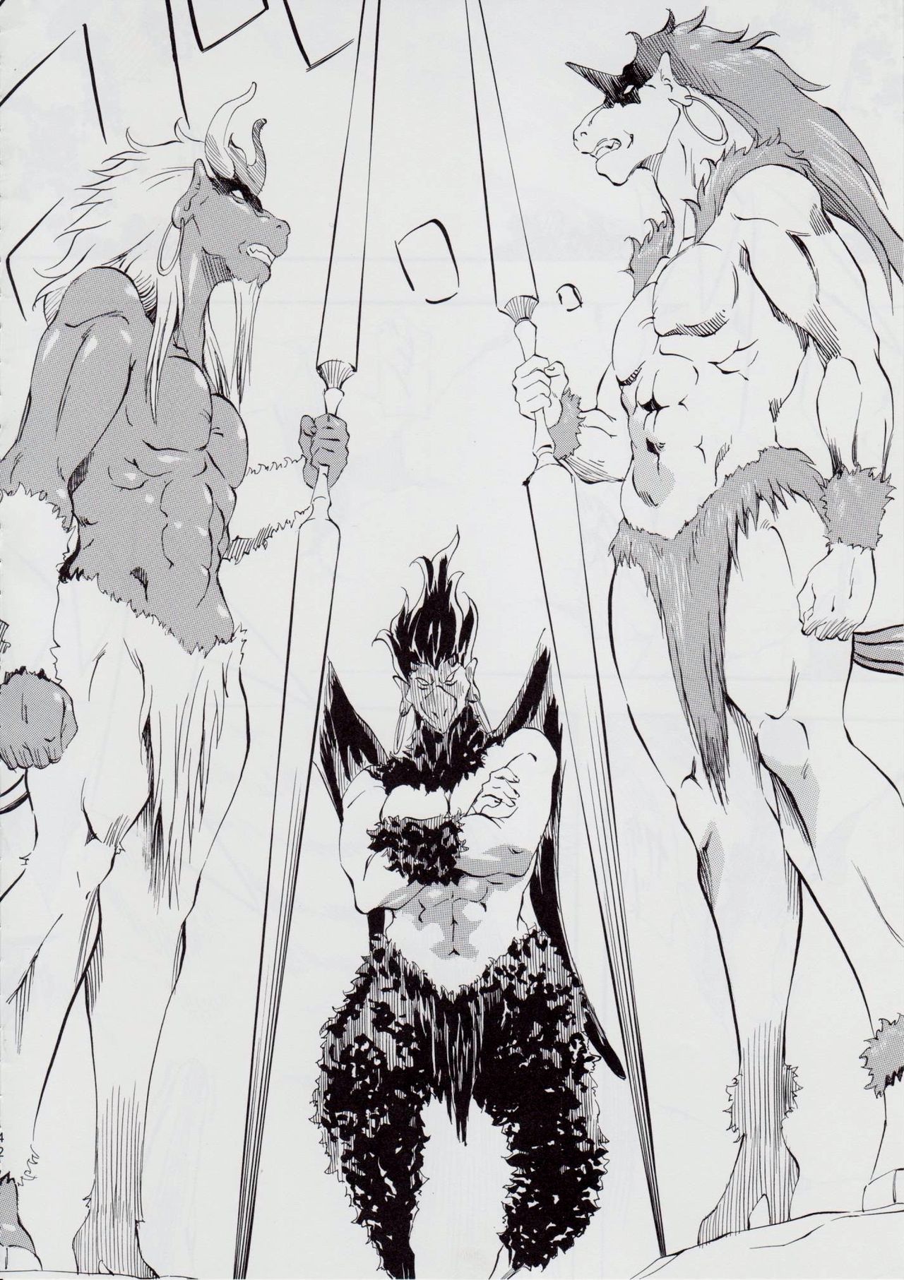 [武装女神 (神無月かんな)] 亜衣&麻衣 D.S ~千年地獄編~ V (淫獣聖戦)